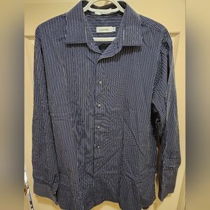 Calvin Klein striped dress shirt